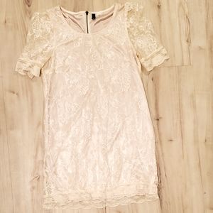 Lace Shift Dress